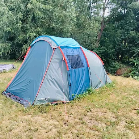 V Arealu Pivovaru Maly Janek S Vlastnim Stanem Campingplads *