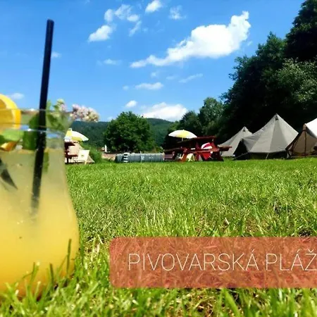 V Areálu Pivovaru Malý Janek S Vlastním Stanem Příbram