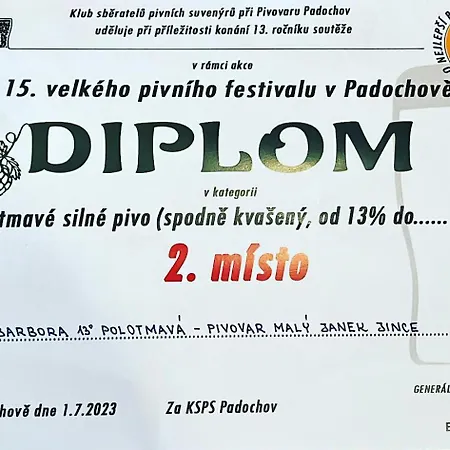 Campeggio V Areálu Pivovaru Malý Janek S Vlastním Stanem *